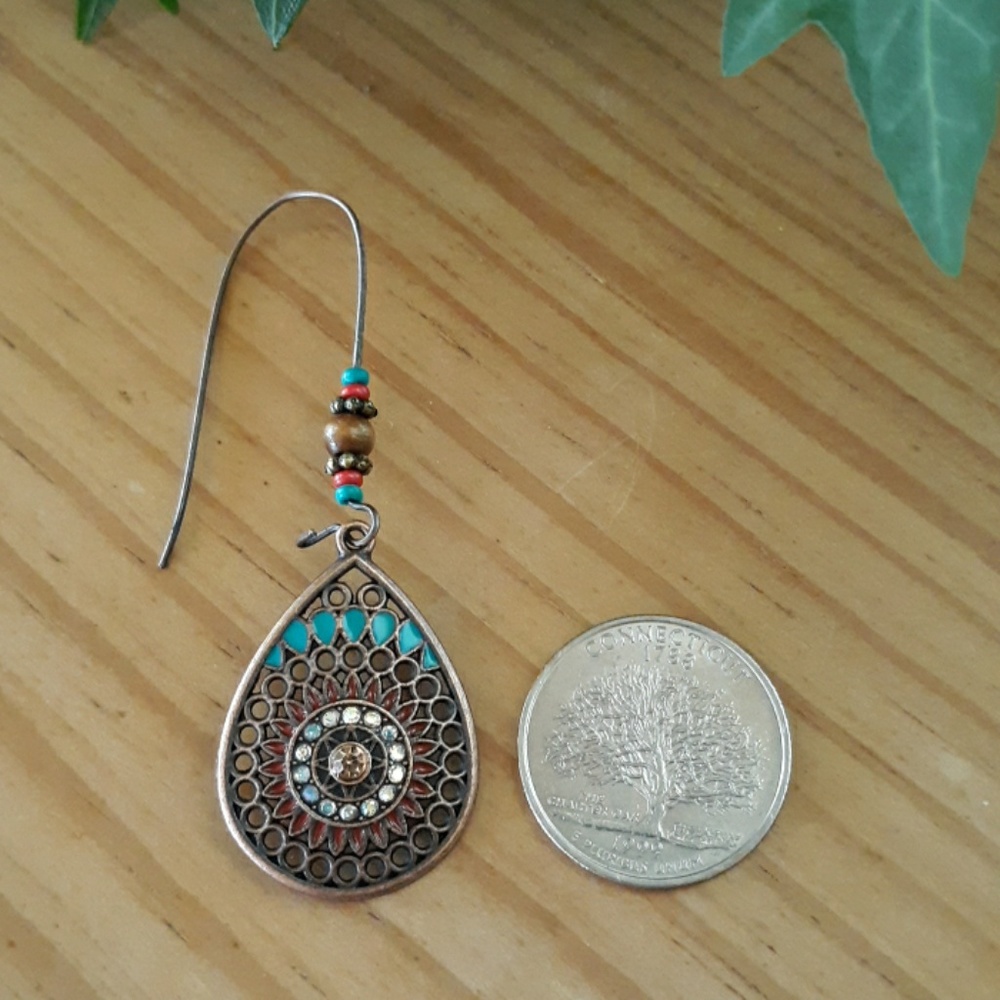 Jeweled Boho Earrings - Picture 5 of 6